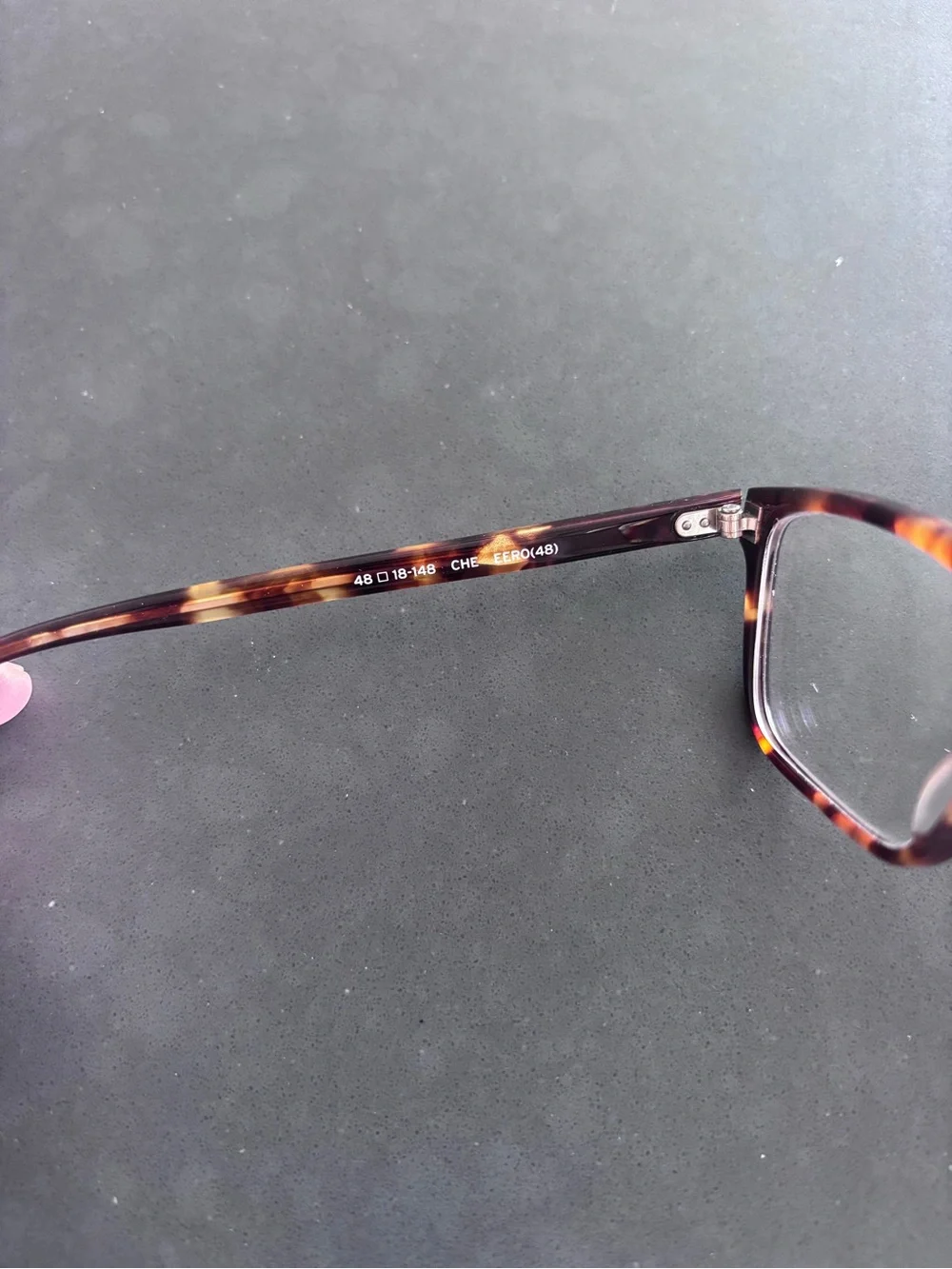 Barton Perreira Cheero 48 Tortoise Eyeglass Frames w/ Case